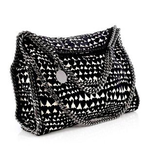 Stella McCartney Falabella Canvas Foldover Bag